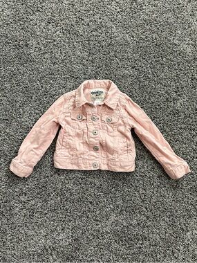 OshKosh B'gosh Light Pink Denim Jacket (3T)